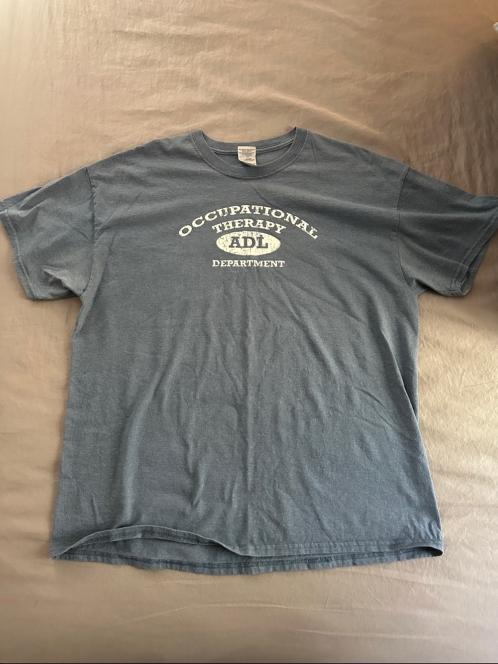 Gildan Blue Occupational Therapy ADL Department Short Sleeve Tee